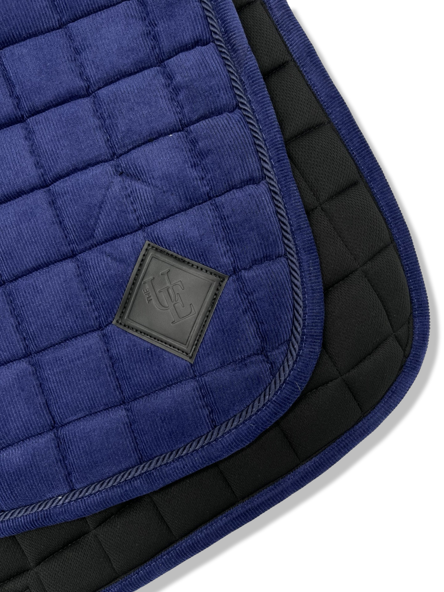 Navy Blue Corduroy GP Saddle Pad