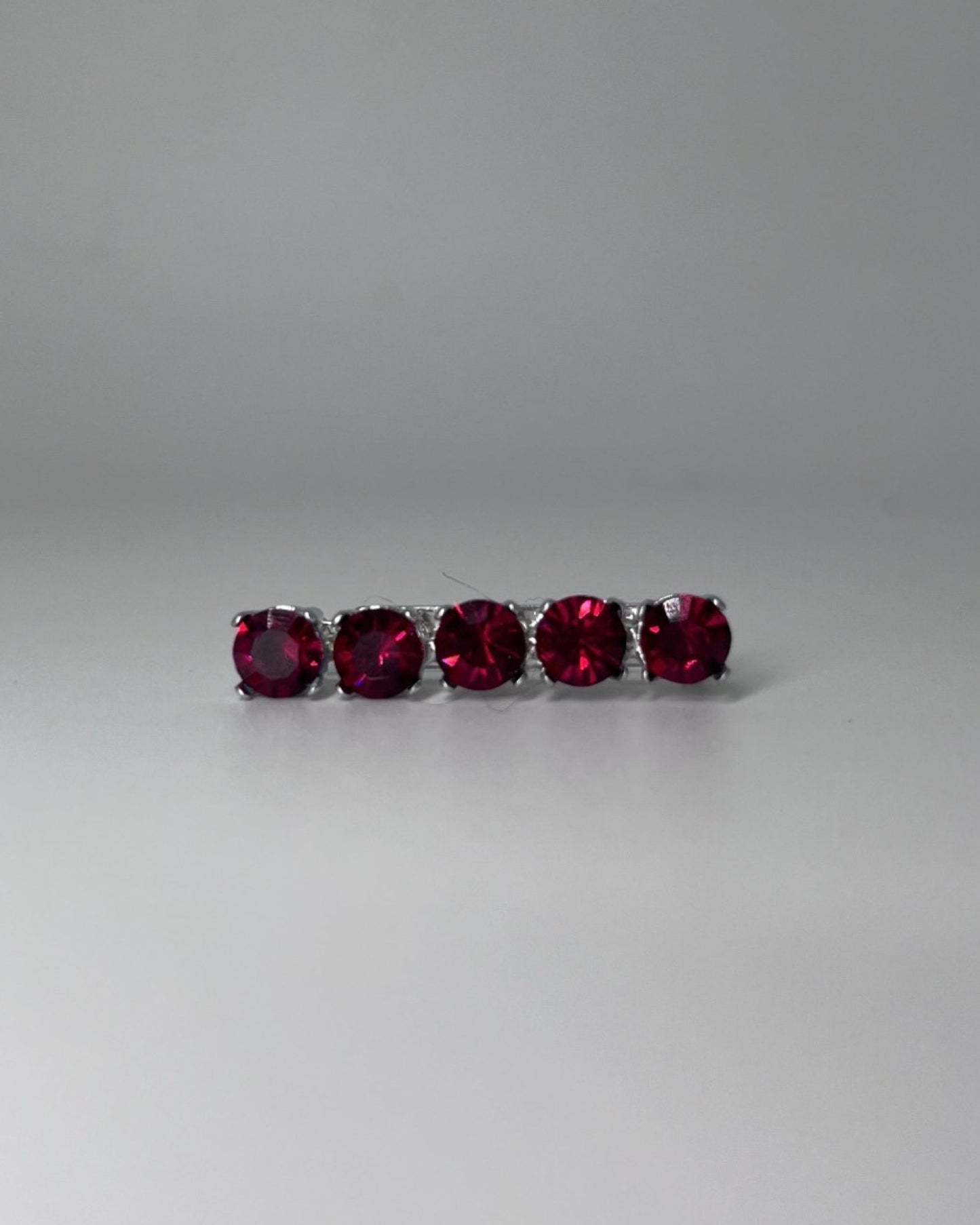 Ruby Crystal Stock Pin, from The Urbany. Elevate your horse's style with sparkling crystals and comfort.