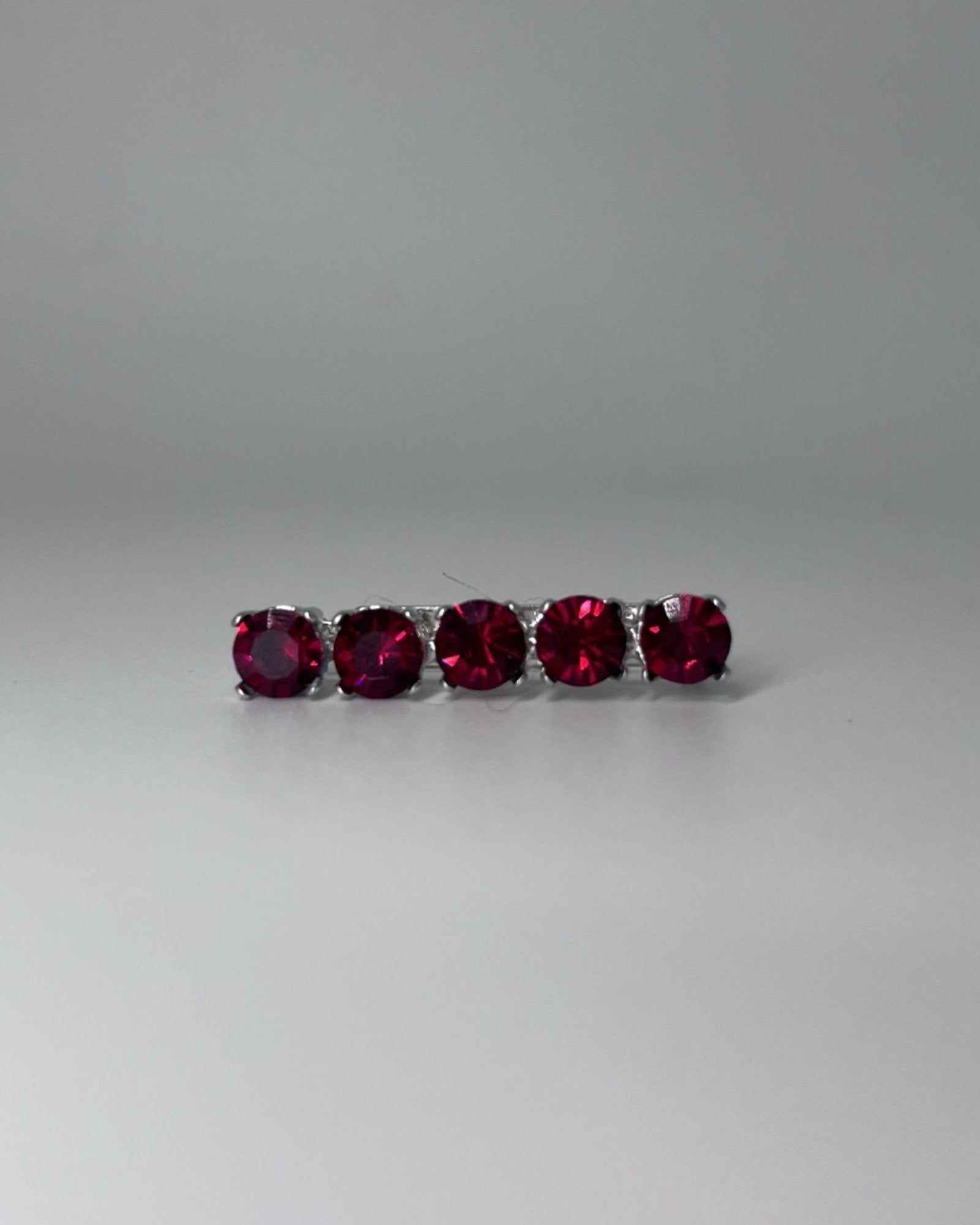 Ruby Crystal Stock Pin, from The Urbany. Elevate your horse's style with sparkling crystals and comfort.