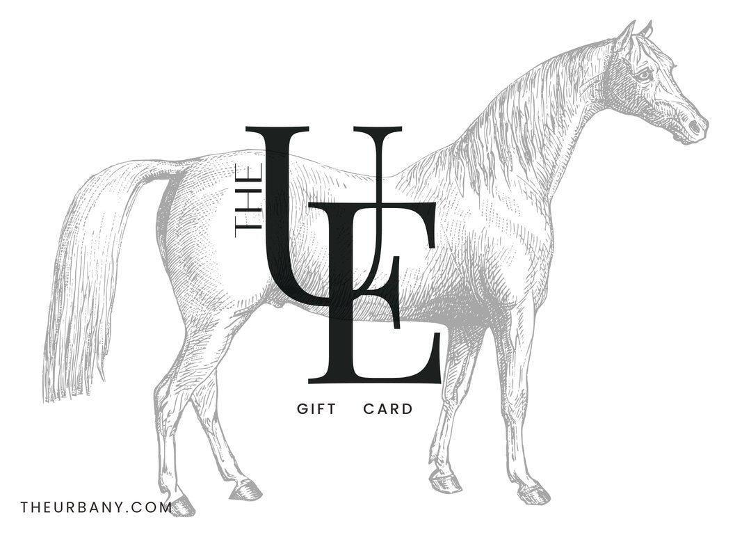 Birthday E-gift Cards, from The Urbany. Elevate your horse's style with sparkling crystals and comfort.