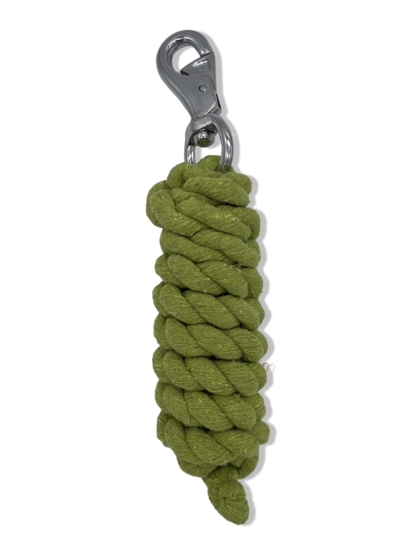 Lime Green Cotton Leadrope, from The Urbany. Elevate your horse's style with sparkling crystals and comfort.